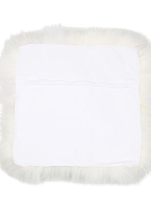 Fellkissenbezug | Langhaar | Neuseeland | 40x40 cm Weiß