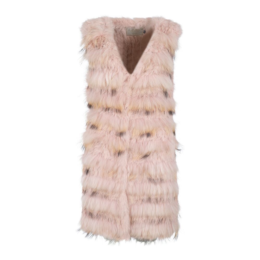 Vigga Weste | Kaninchen, Waschbär Pink