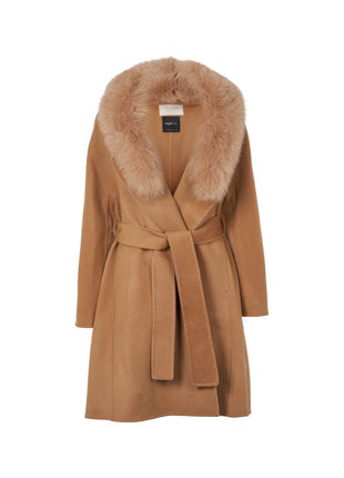 Lucia Mantel | Wolle, Fuchs Camel