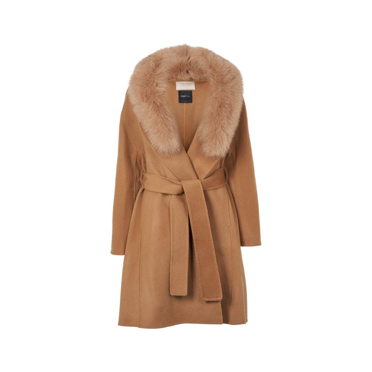 Lucia Mantel | Wolle, Fuchs Camel