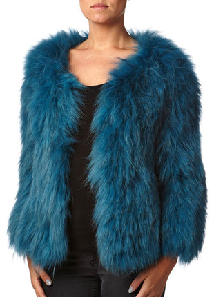 Liva Jacke | Waschbär Ozeanblau