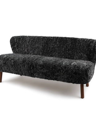 Emanuel 3-Sitzer Sofa | Dreisitzer | Design Möbel Anthrazit