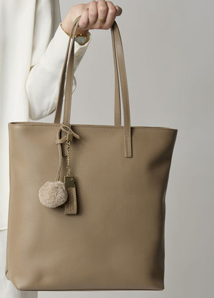 Juliana Shopper | Lammleder Beige