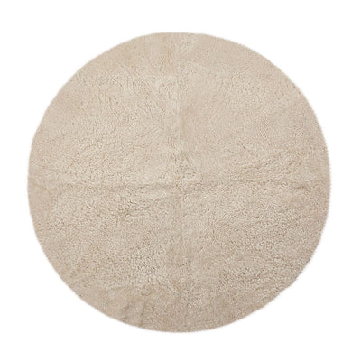 Lammfell Designerteppich | Kurzhaar | Neuseeland | D140 cm