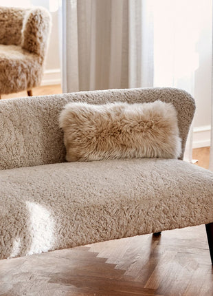 Emanuel Sofa | Zweisitzer | Design Möbel Anthrazit