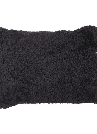 Fellkissen | Kurzhaar | Neuseeland | 35x45 cm Schwarz