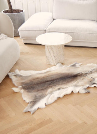 Rentierfell Premium | Finnland | Hell (selten) | 70x110  Natürlich