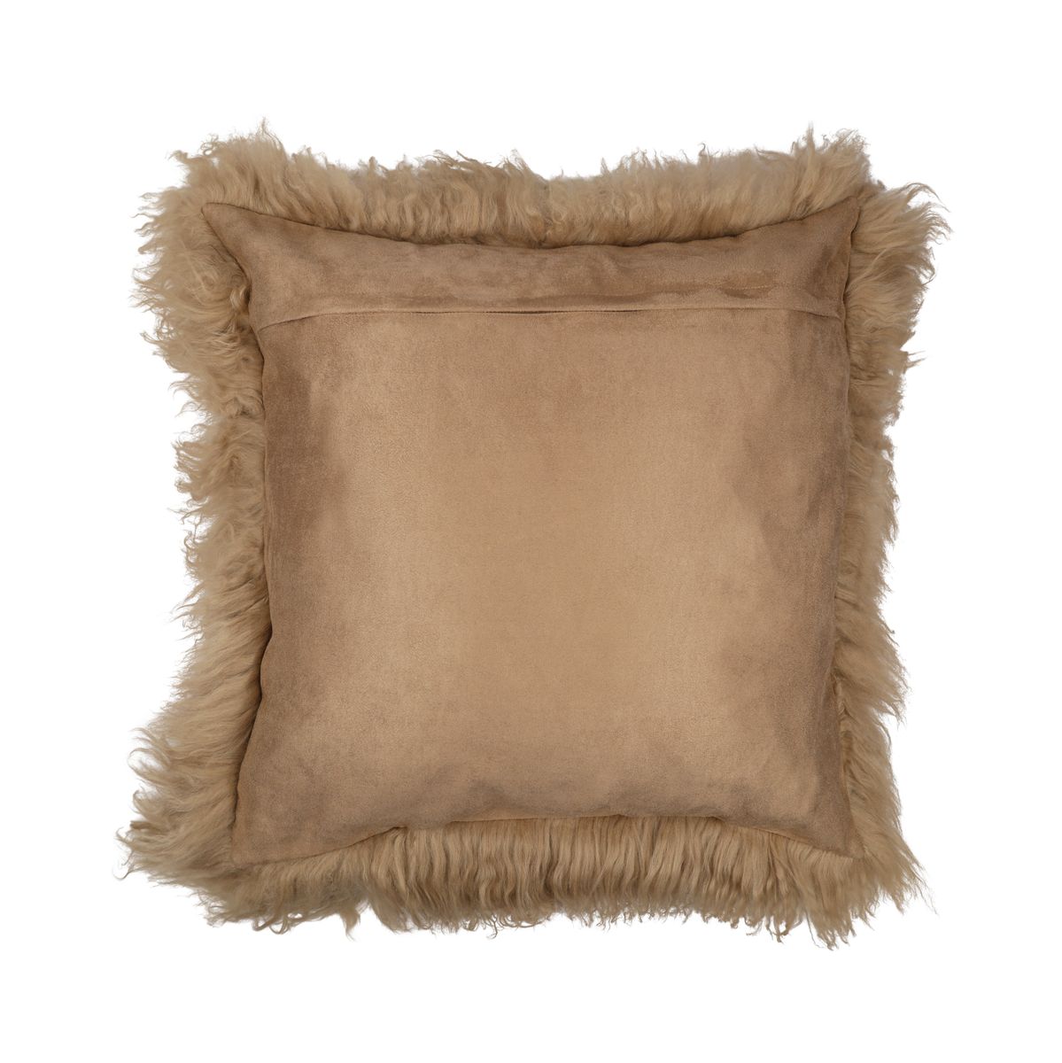 Fellkissen | Tibet | 50x50 cm Sand Taupe
