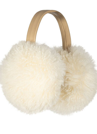 Sienna Ohrenschützer | Lammfell, Kalbsleder