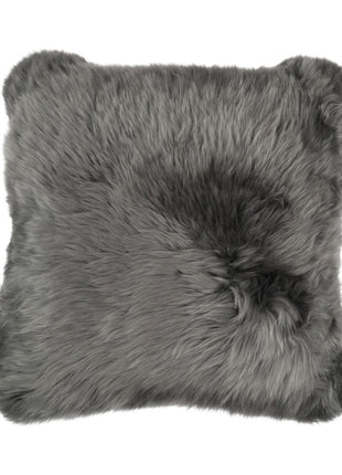 Fellkissen | Langhaar | Neuseeland | 50x50 cm Stahl