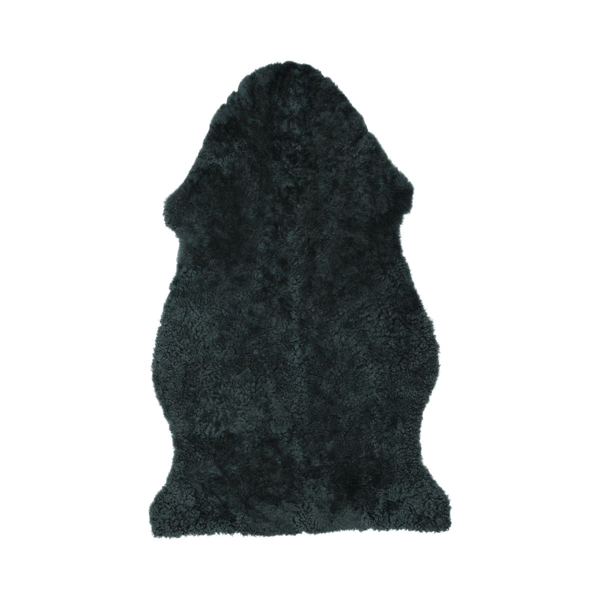Merino Premium Lammfell | Kurzhaar | Neuseeland | 90x60 cm Blau/Grau