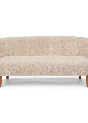 Emanuel Sofa | Zweisitzer | Design Möbel Beige