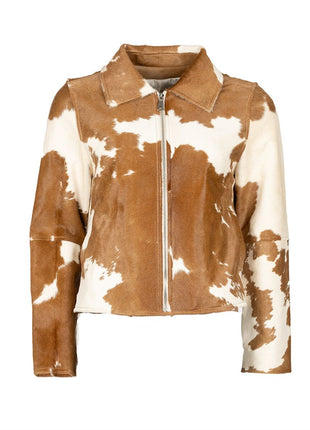 Ruby Jacke | Kalbsleder