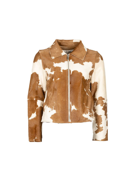 Ruby Jacke | Kalbsleder