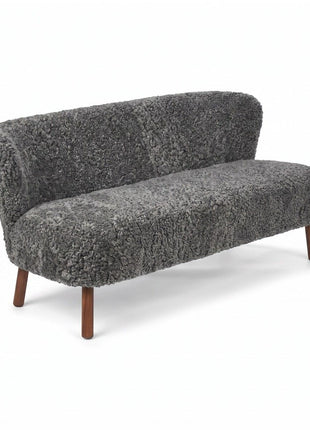 Emanuel Sofa | Zweisitzer | Design Möbel Grafit