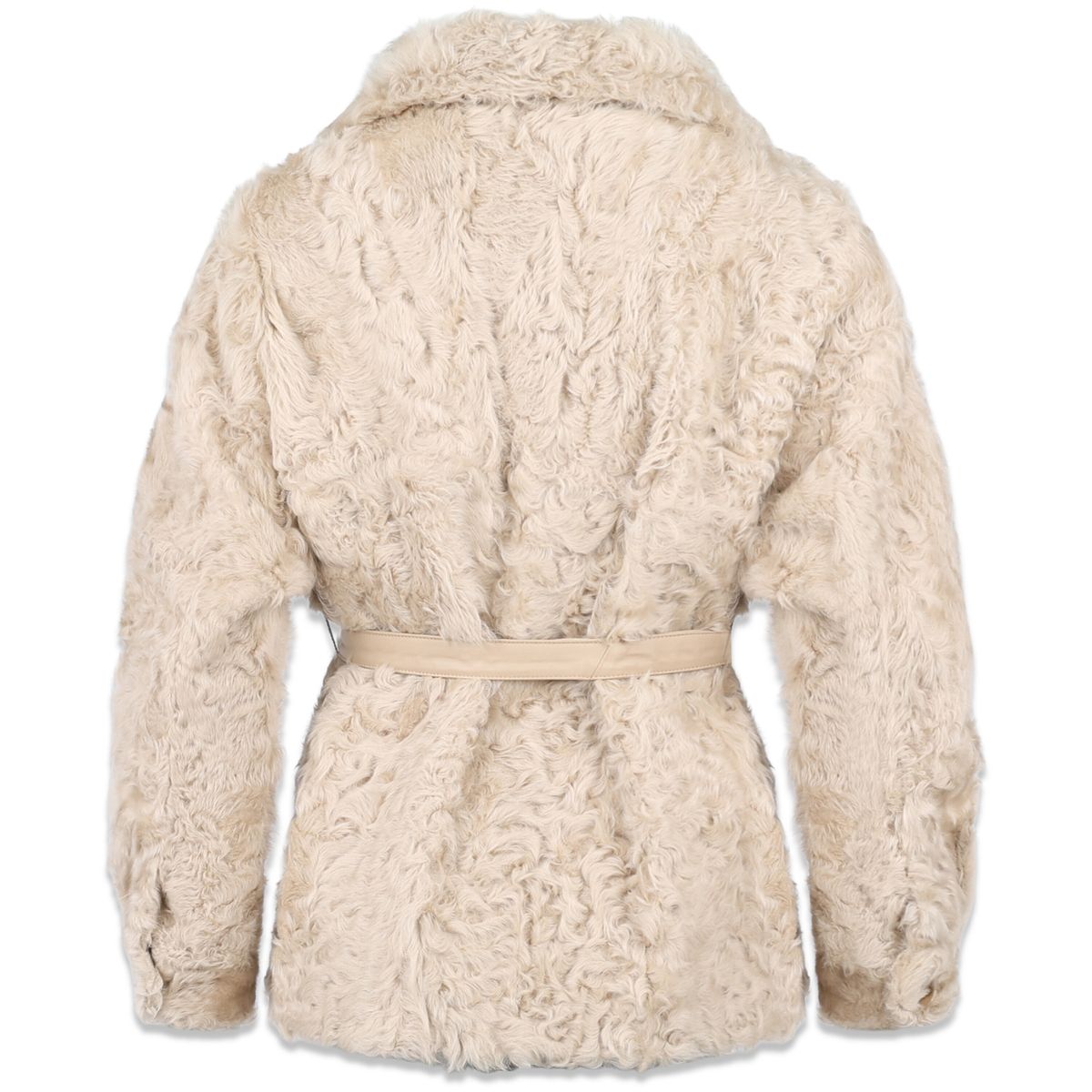 Valeria Jacke | Kalgan Lammfell Beige