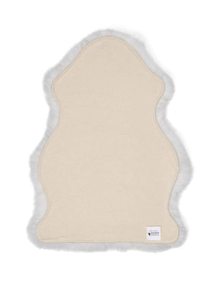 Merino Lammfell | Langhaar | Neuseeland | Mini | 65x45 cm Weiß