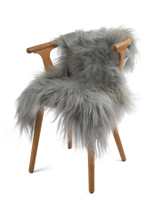 Schaffell | Langhaar | Island | Eingefärbt | 90 + cm