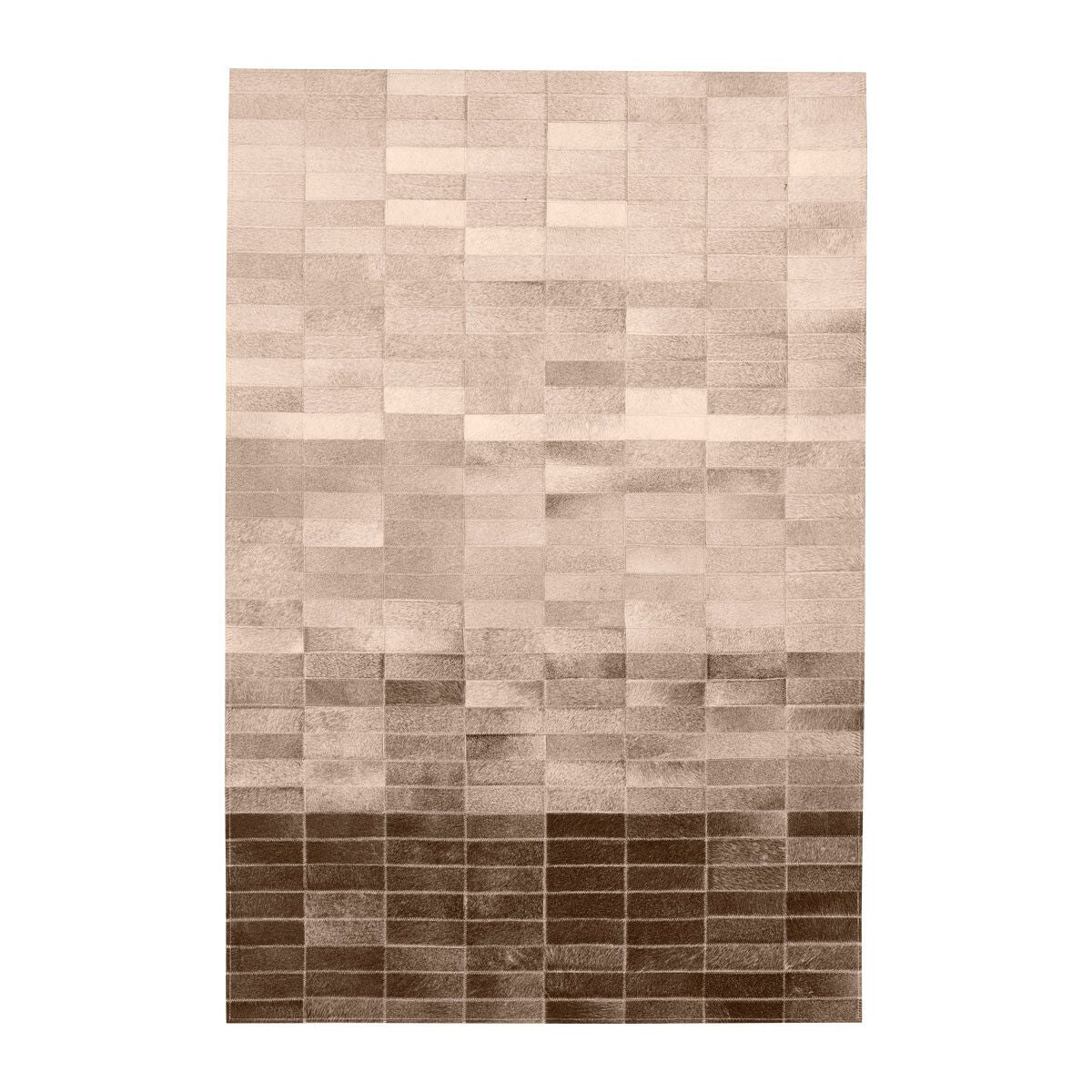 Kuhfell Designerteppich | Kopenhagen Champagne