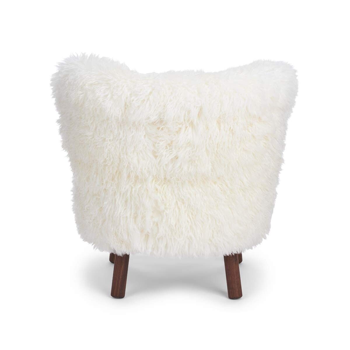 Emily Loungestuhl | Langhaar | Design Möbel Schneeweiß