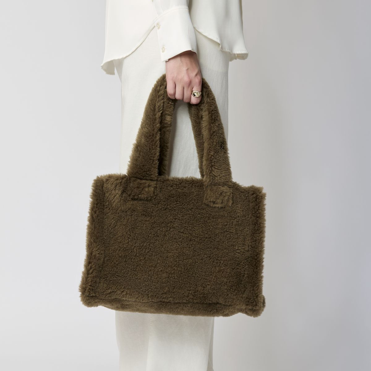 Mini Glory Shopper | Neuseeland | Lammwolle Beige