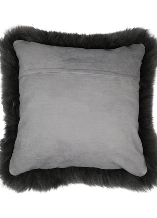 Fellkissen | Langhaar | Neuseeland | 50x50 cm Stahl