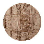 Lammfell Designerteppich | Langhaar | Neuseeland | D140 cm