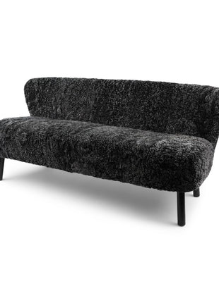 Emanuel 3-Sitzer Sofa | Dreisitzer | Design Möbel Anthrazit