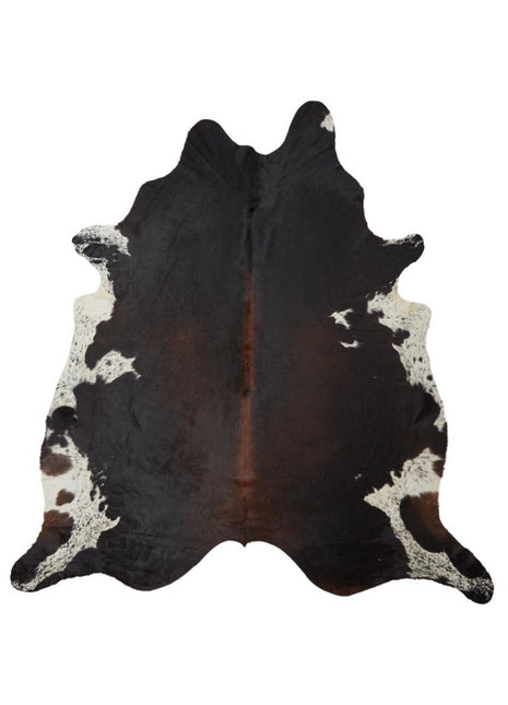 Unika Kuhfell | Dunkelbraun/Rot | 4,2 qm