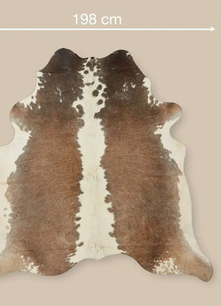 Unika Kuhfell | Graubeige | 2,6 qm Graubeige