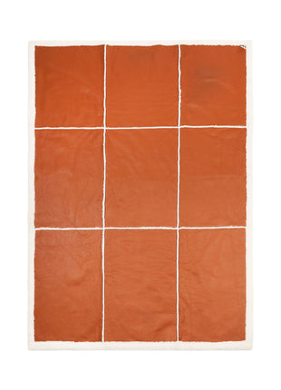 Addison Decke | Kurzhaar | Neuseeland | Doubleface Lederbraun/Elfenbein