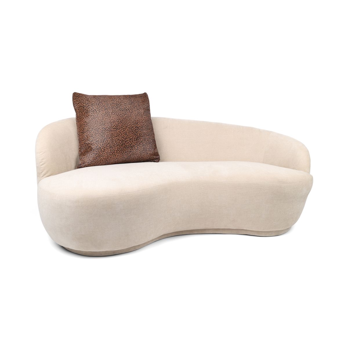 Premium Kuhfellkissen | Doppelseitig | 41x41 cm, 52x52 cm & 61x61 cm Braun/Schwarz Leopardenmuster