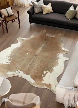 Unika Kuhfell | Graubeige | 4,2 qm