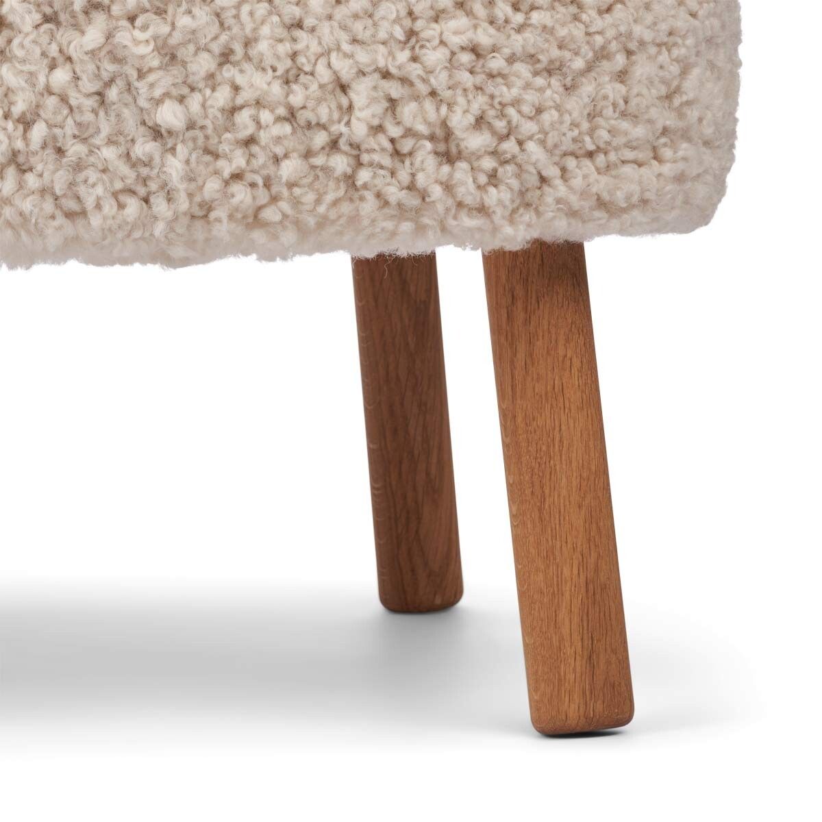 Emanuel 3-Sitzer Sofa | Dreisitzer | Design Möbel Perlweiß