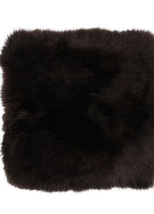 Fellkissenbezug | Langhaar | Neuseeland | 50,5x50,5 cm Schokolade