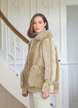 Lilou Jacke | Doubleface Minze