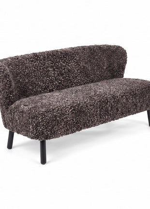 Emanuel Sofa | Zweisitzer | Design Möbel Cappuccino