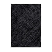 Schwarzer Kuhfell-Designteppich | Brasilien | 200x300 cm | 170x240 cm