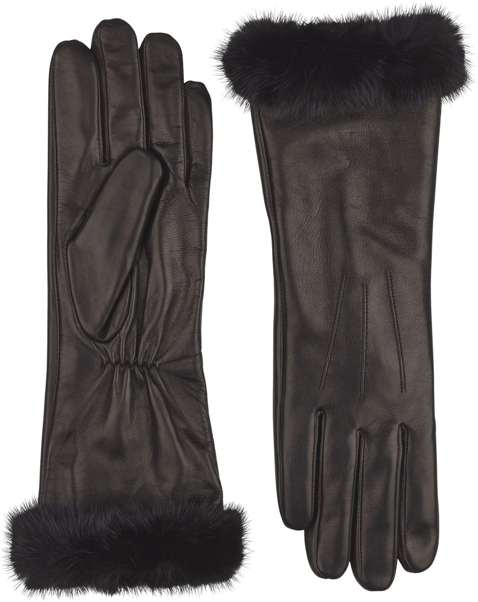 eem handschuhe leder Kimberly Lederhandschuhe mit Nerzpelz – Lammfellhaus.de