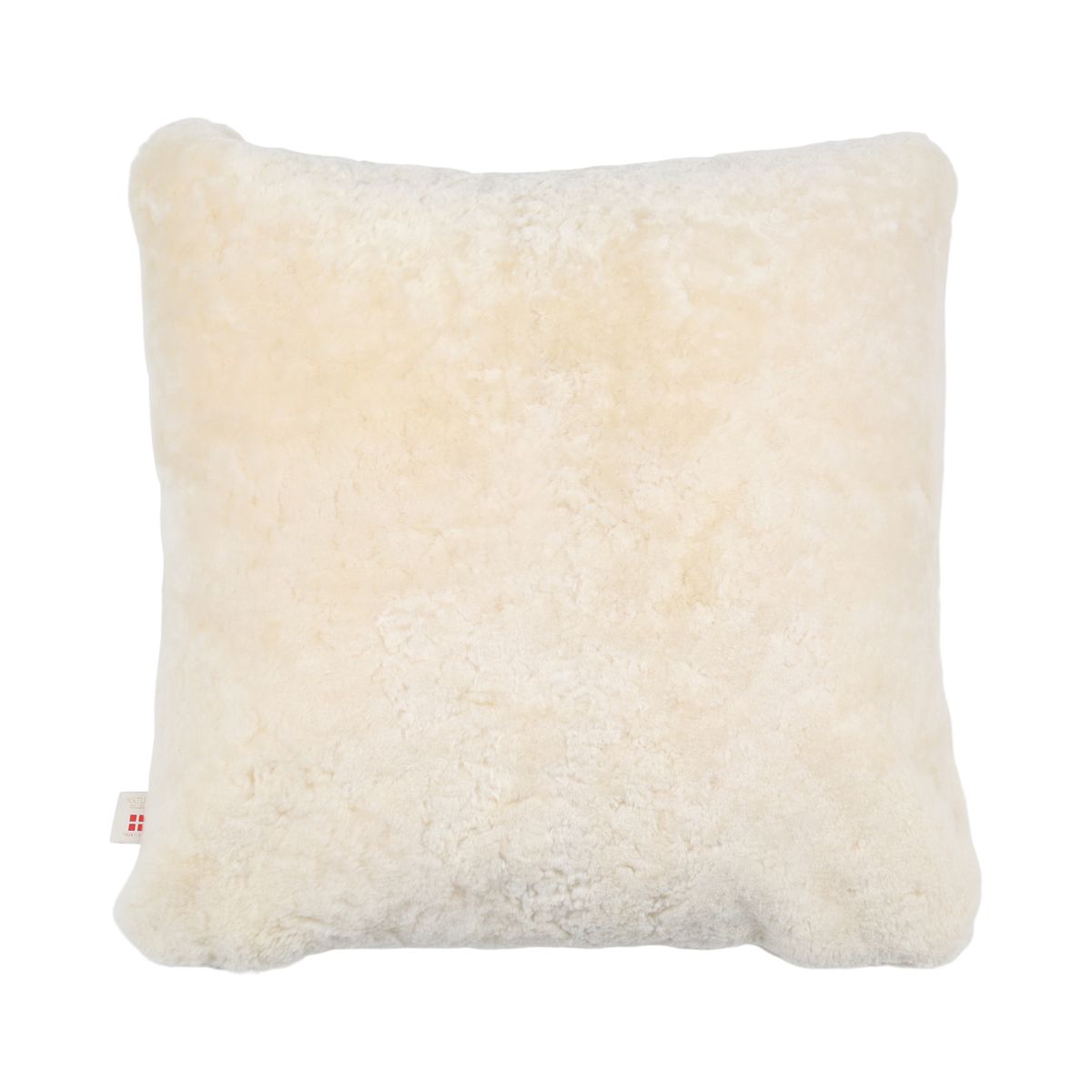 Premium Fellkissen | Kurzhaar | Neuseeland | Doppelseitig | 40x40 cm & 52x52 cm Perlweiß