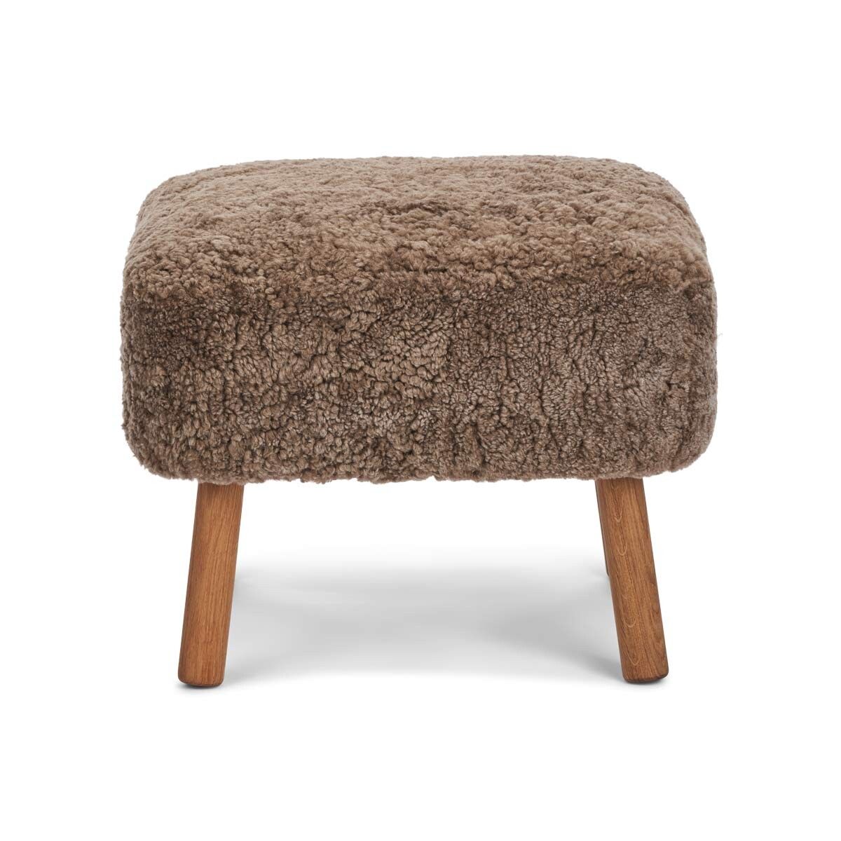Emil Hocker | Premium Lammfell | Kurzhaar Taupe