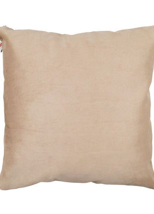 Premium Kuhfellkissen | Doppelseitig | 41x41 cm, 52x52 cm & 61x61 cm Beige