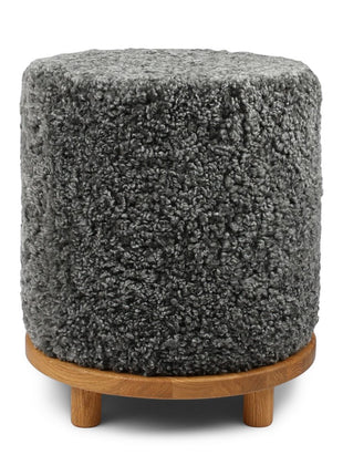 Simon Pouf | Kurzhaar | Neuseeland | D46x52 cm Grafit