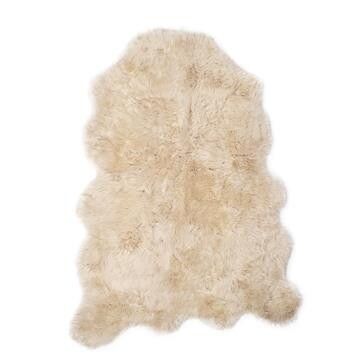 Lammfell Premium | Langhaar | Neuseeland | 104x150 cm