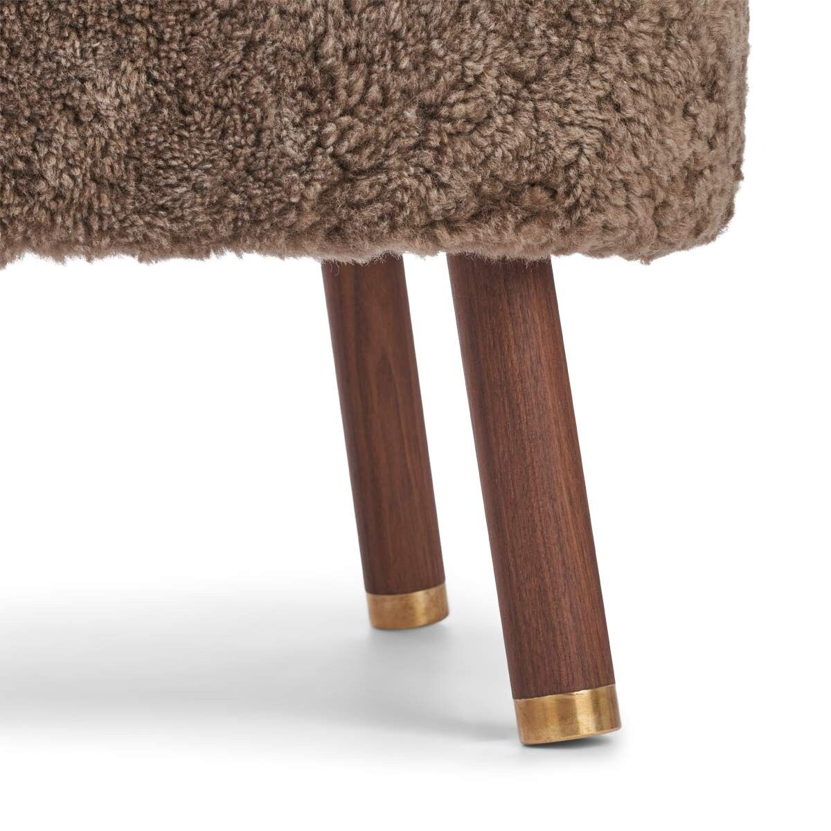 Emil Hocker | Premium Lammfell | Kurzhaar Taupe