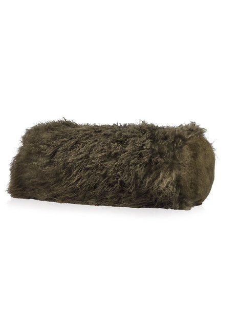 Lammfell Kissenrolle Premium | Tibet | 20x52 cm