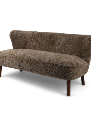 Emanuel Sofa | Zweisitzer | Design Möbel Taupe