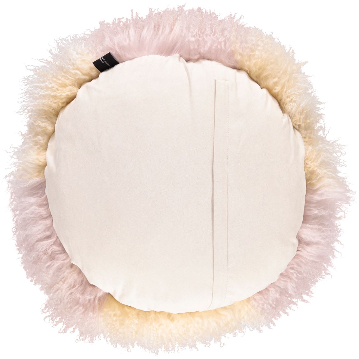 Lammfellkissen | Tibet | D38 cm | D45 cm | D62 cm Arctic Sunrise/Dove