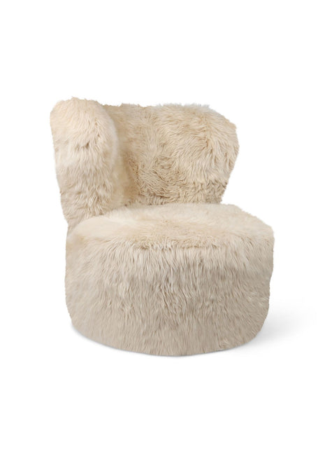 Runder Skandi Stuhl | Langhaar | Neuseeland