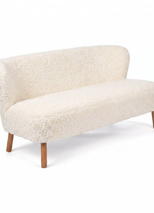 Emanuel Sofa | Zweisitzer | Design Möbel Weiß